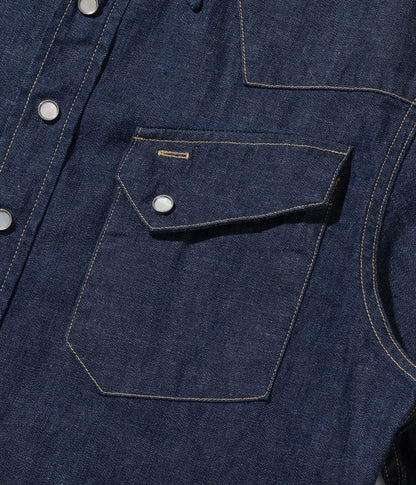 SUGAR CANE シュガーケイン Lot No. SC28190 / BLUE DENIM WESTERN SHIRT