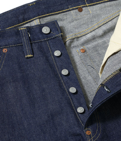 SUGAR CANE シュガーケイン  Lot No. SC49005 / SUGAR CANE Super “Denim” Collectibles #05 14.25oz. BLUE DENIM WAIST OVERALLS “1942” MODEL