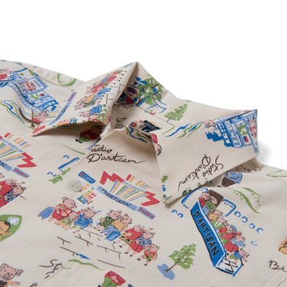 STUDIO D'ARTISAN Billiken collaboration aloha shirt [BILLI-003]