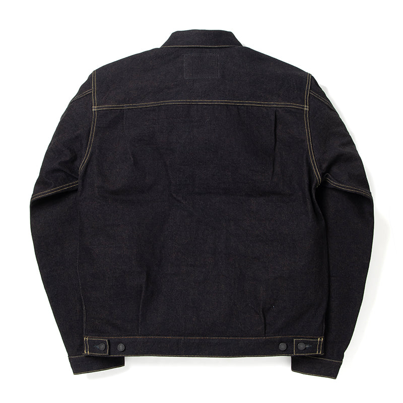 STUDIO D'ARTISAN D'artisan Indigo dyed denim jacket D4579