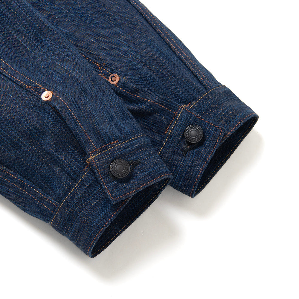 STUDIO D’ARTISAN ダルチザン 阿波正藍柿渋染デニムジャケット【D4615】