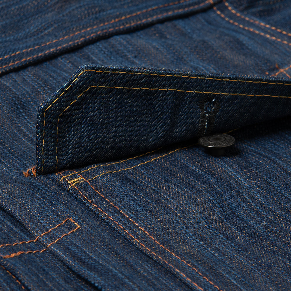 STUDIO D’ARTISAN ダルチザン 阿波正藍柿渋染デニムジャケット【D4615】