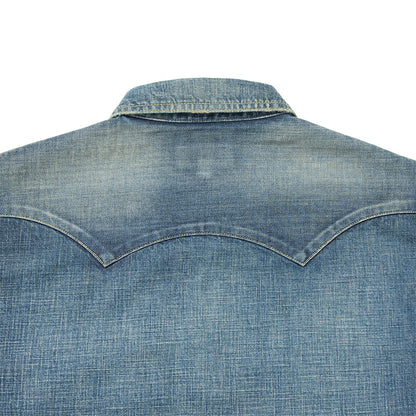 STUDIO D'ARTISAN D'artisan USED Crazy Denim Shirt D5704