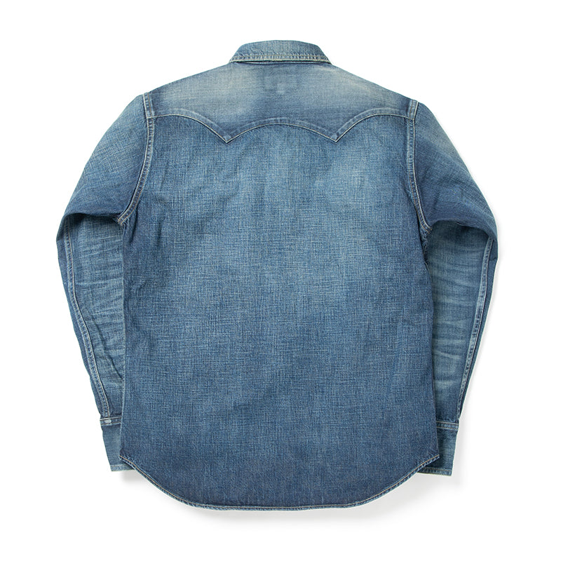 STUDIO D'ARTISAN D'artisan USED Crazy Denim Shirt D5704