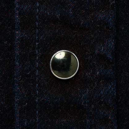 STUDIO D’ARTISAN ダルチザン ベンガラ染めデニムウエスタンシャツ【D5727】