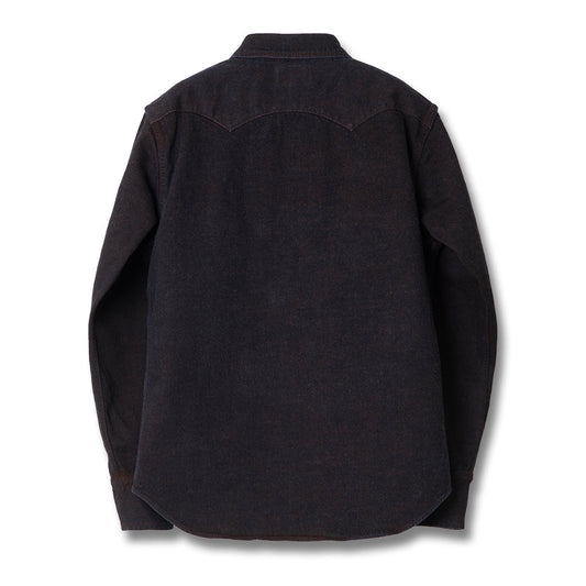 STUDIO D’ARTISAN ダルチザン ベンガラ染めデニムウエスタンシャツ【D5727】