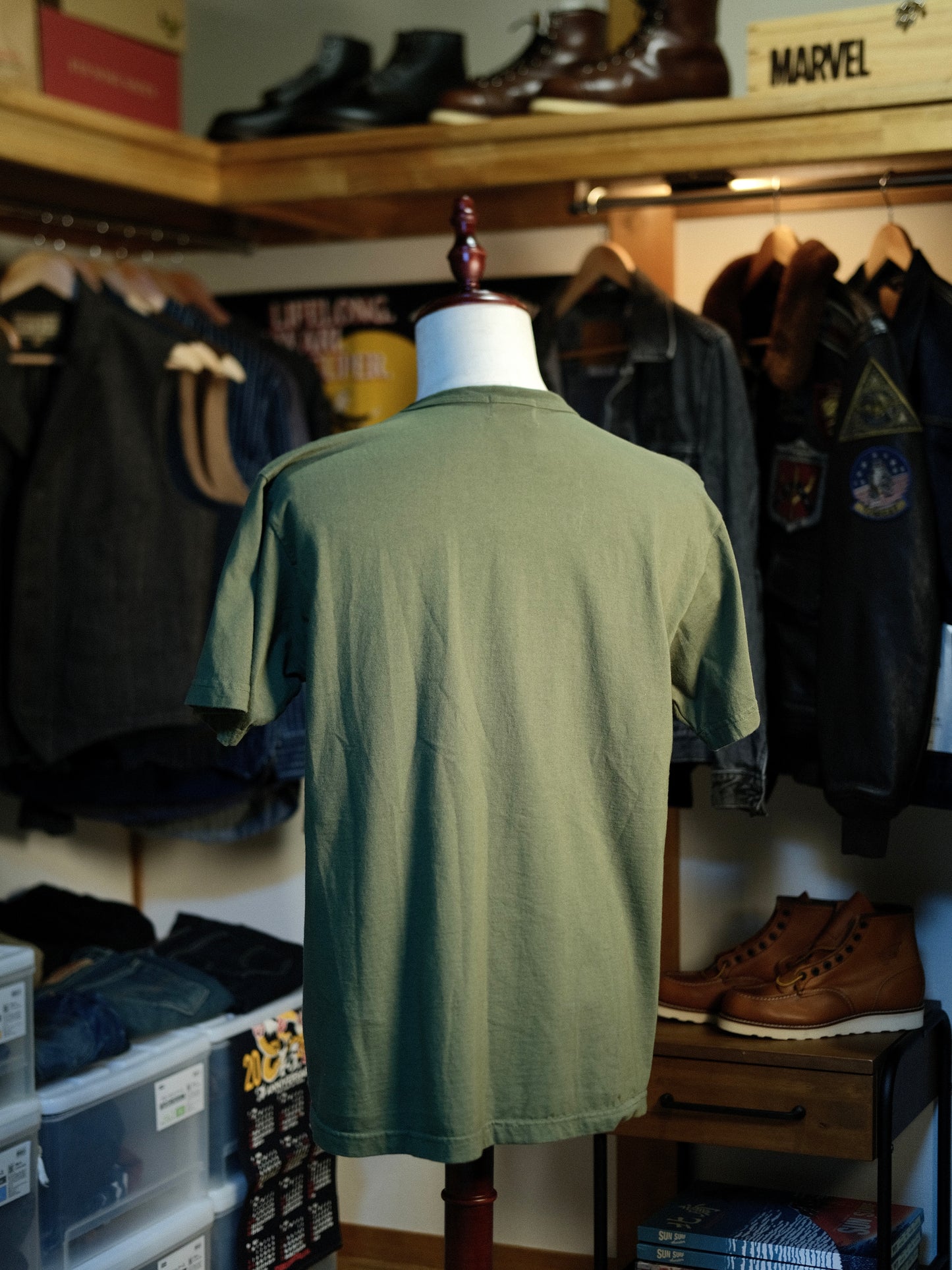 BUZZ RICKSON'S バズリクソンズ  Lot No. BR79346 BUZZ RICKSON'S バズリクソンズ S/S T-SHIRT 半袖 Tシャツ 375th BOMB. SQ. (コピー)