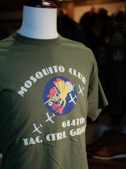 BUZZ RICKSON'S バズリクソンズ  Lot No. BR79345 BUZZ RICKSON'S バズリクソンズ S/S T-SHIRT - MOSQUITO CLUB -