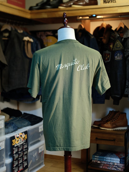BUZZ RICKSON'S バズリクソンズ  Lot No. BR79345 BUZZ RICKSON'S バズリクソンズ S/S T-SHIRT - MOSQUITO CLUB -