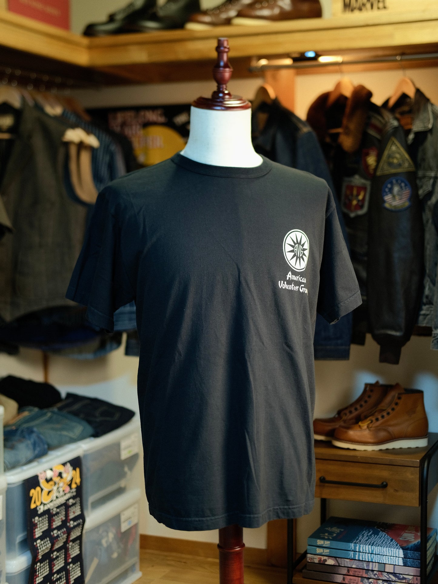 BUZZ RICKSON'S バズリクソンズ  Lot No. BR79346 BUZZ RICKSON'S バズリクソンズ S/S T-SHIRT 半袖 Tシャツ 375th BOMB. SQ.