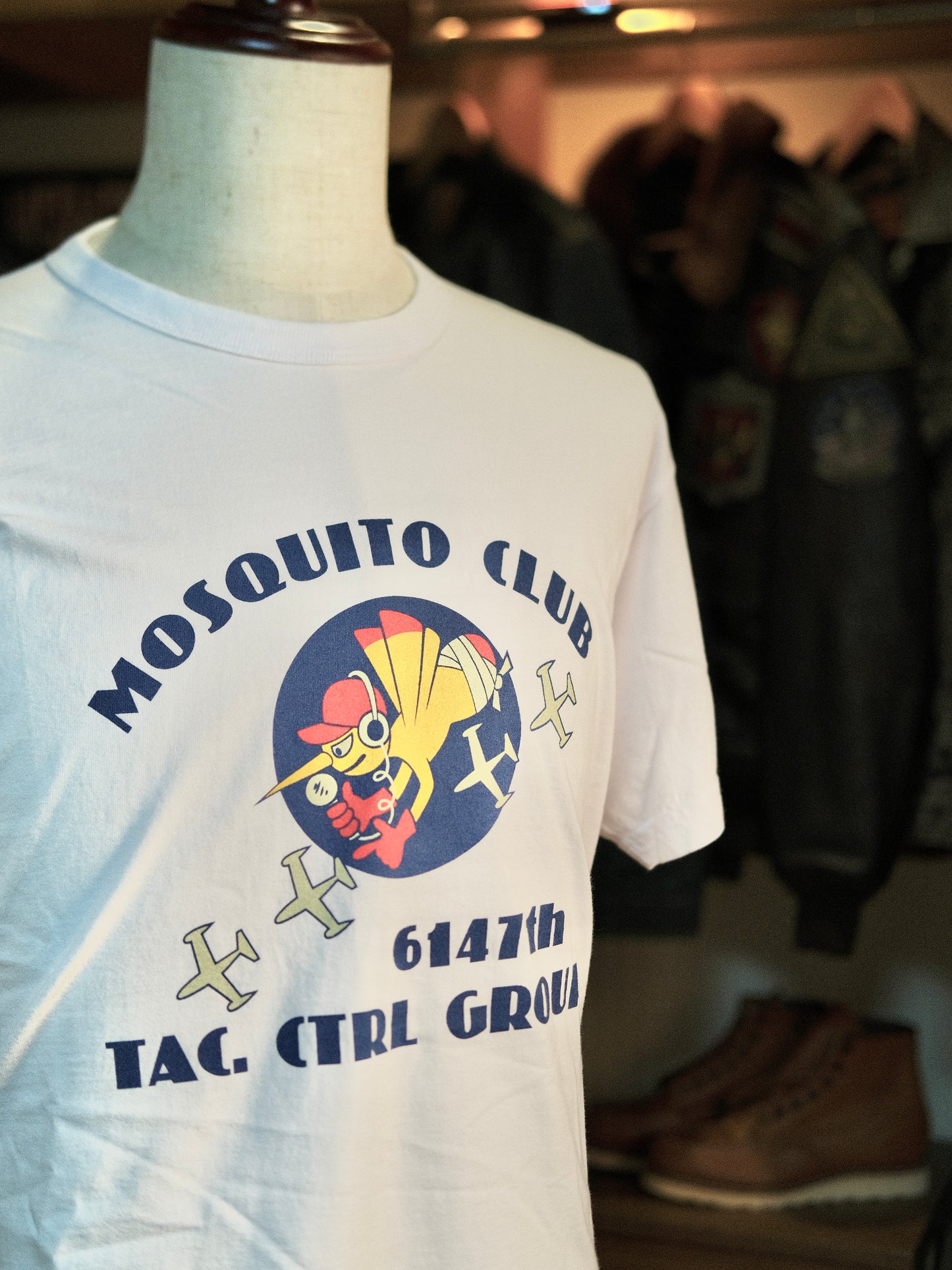 BUZZ RICKSON'S バズリクソンズ  Lot No. BR79345 BUZZ RICKSON'S バズリクソンズ S/S T-SHIRT - MOSQUITO CLUB -