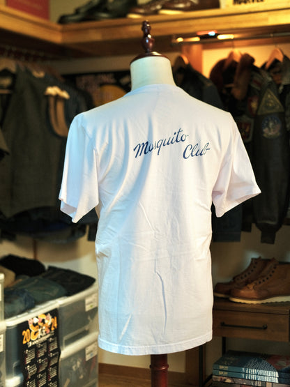 BUZZ RICKSON'S バズリクソンズ  Lot No. BR79345 BUZZ RICKSON'S バズリクソンズ S/S T-SHIRT - MOSQUITO CLUB -