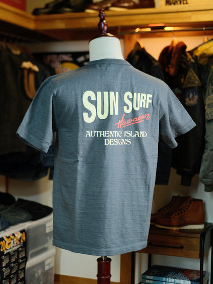 SUN SURF サンサーフ スラブヤーン 半袖 プリント Tシャツ ロゴ SS79378