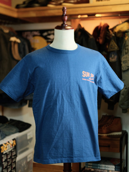 SUN SURF サンサーフ スラブヤーン 半袖 プリント Tシャツ ロゴ SS79378 (コピー)