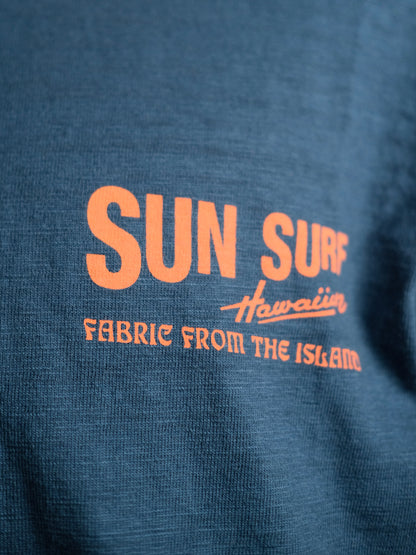 SUN SURF サンサーフ スラブヤーン 半袖 プリント Tシャツ ロゴ SS79378 (コピー)
