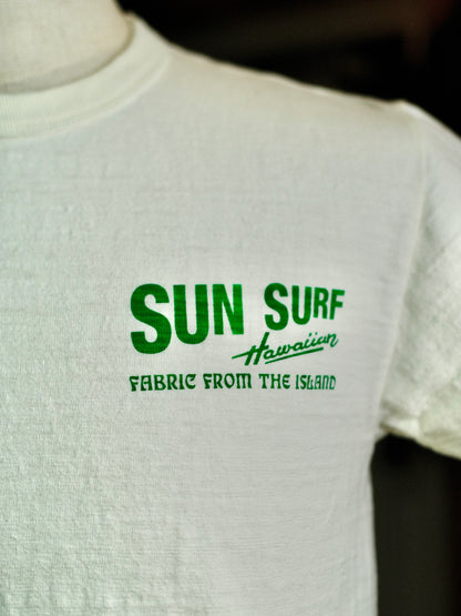 SUN SURF サンサーフ スラブヤーン 半袖 プリント Tシャツ ロゴ SS79378 (コピー)