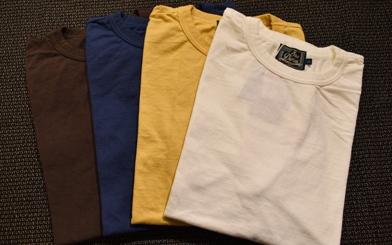 STUDIO D’ARTISAN ダルチザン 石川台小寸編み天竺Tシャツ【8204 】