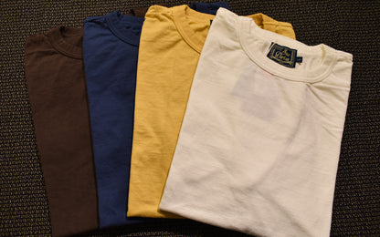 STUDIO D’ARTISAN ダルチザン 石川台小寸編み天竺Tシャツ【8204 】
