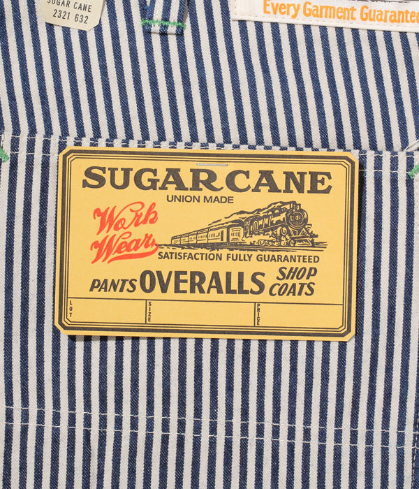 SUGAR CANE Lot No. SC41823 / 11oz. HICKORY STRIPE WORK PANTS 