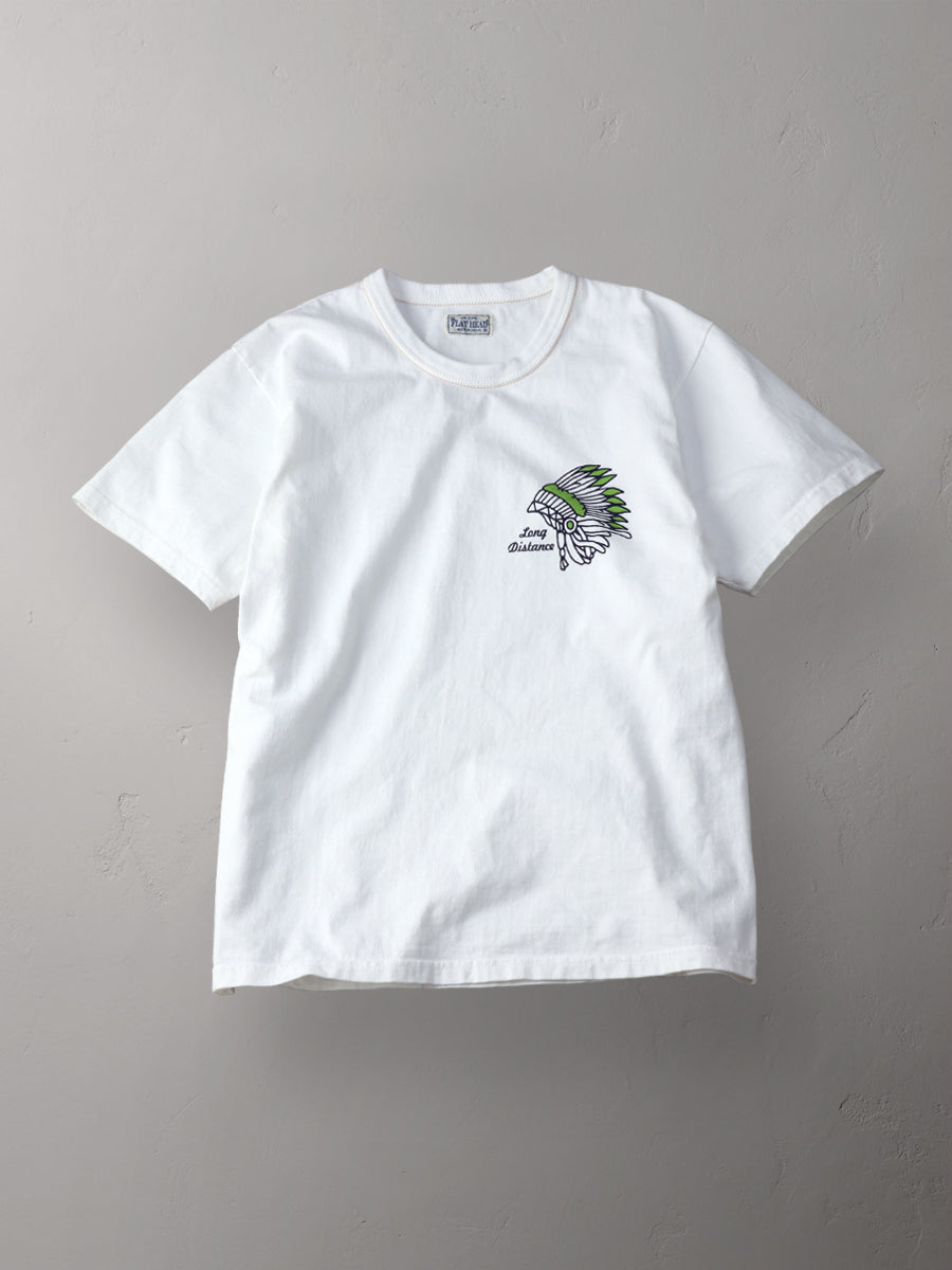 THE FLAT HEAD フラットヘッド 3本針の1本外し Tシャツ FN-THC-038