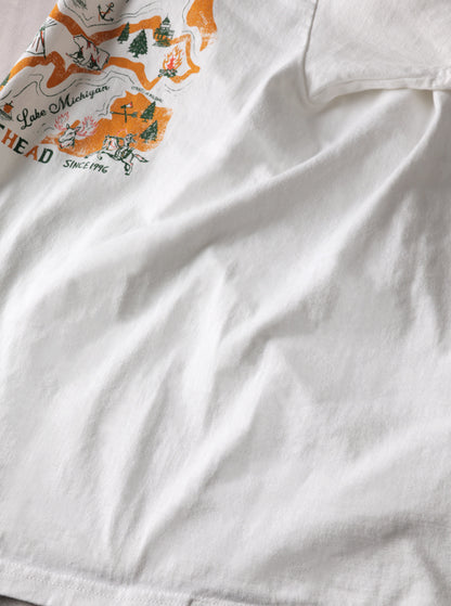 THE FLAT HEAD フラットヘッド 3本針の1本外し Tシャツ FN-THC-056