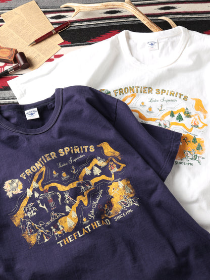 THE FLAT HEAD フラットヘッド 3本針の1本外し Tシャツ FN-THC-056
