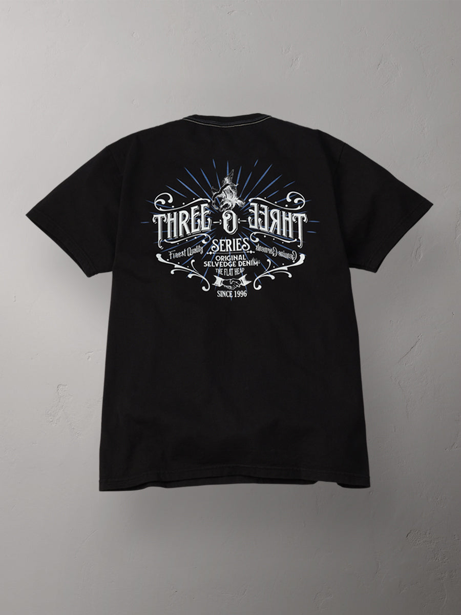 THE FLAT HEAD フラットヘッド 3本針の1本外し Tシャツ FN-THC-057