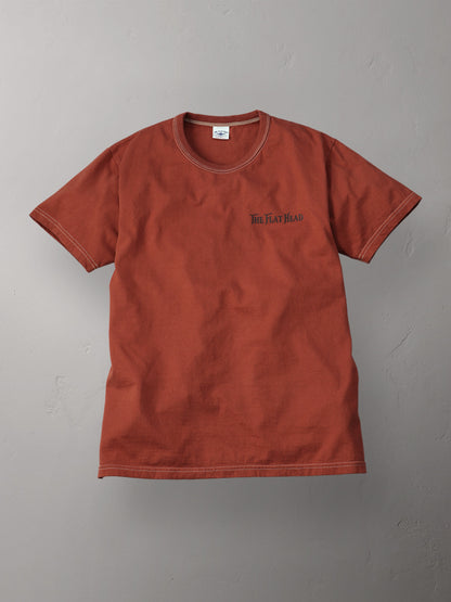 THE FLAT HEAD フラットヘッド 3本針の1本外し Tシャツ FN-THC-057