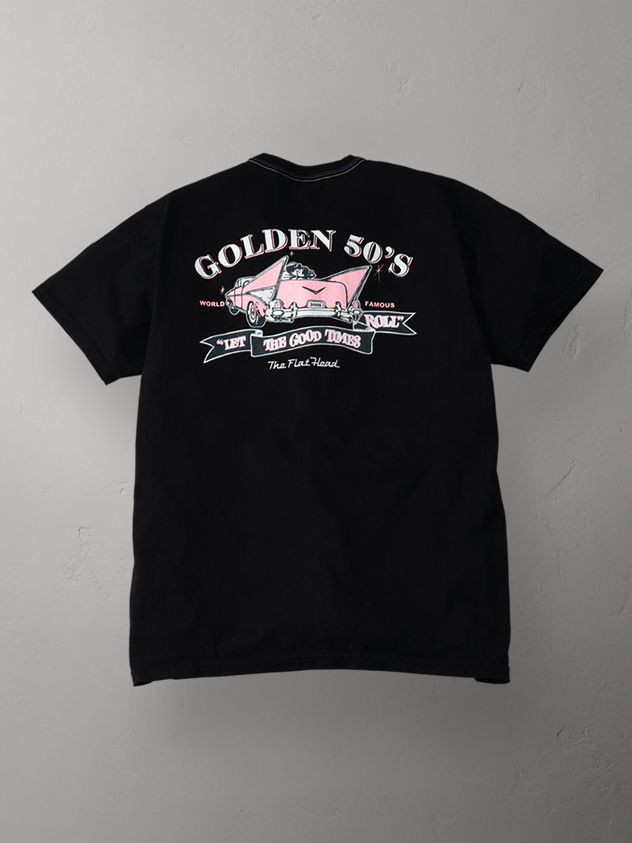 THE FLAT HEAD フラットヘッド 3本針の1本外し Tシャツ FN-THC-063