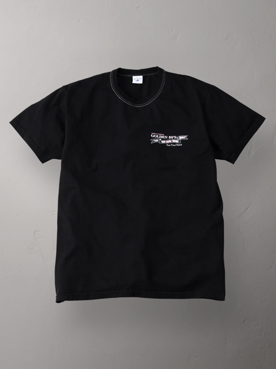 THE FLAT HEAD フラットヘッド 3本針の1本外し Tシャツ FN-THC-063