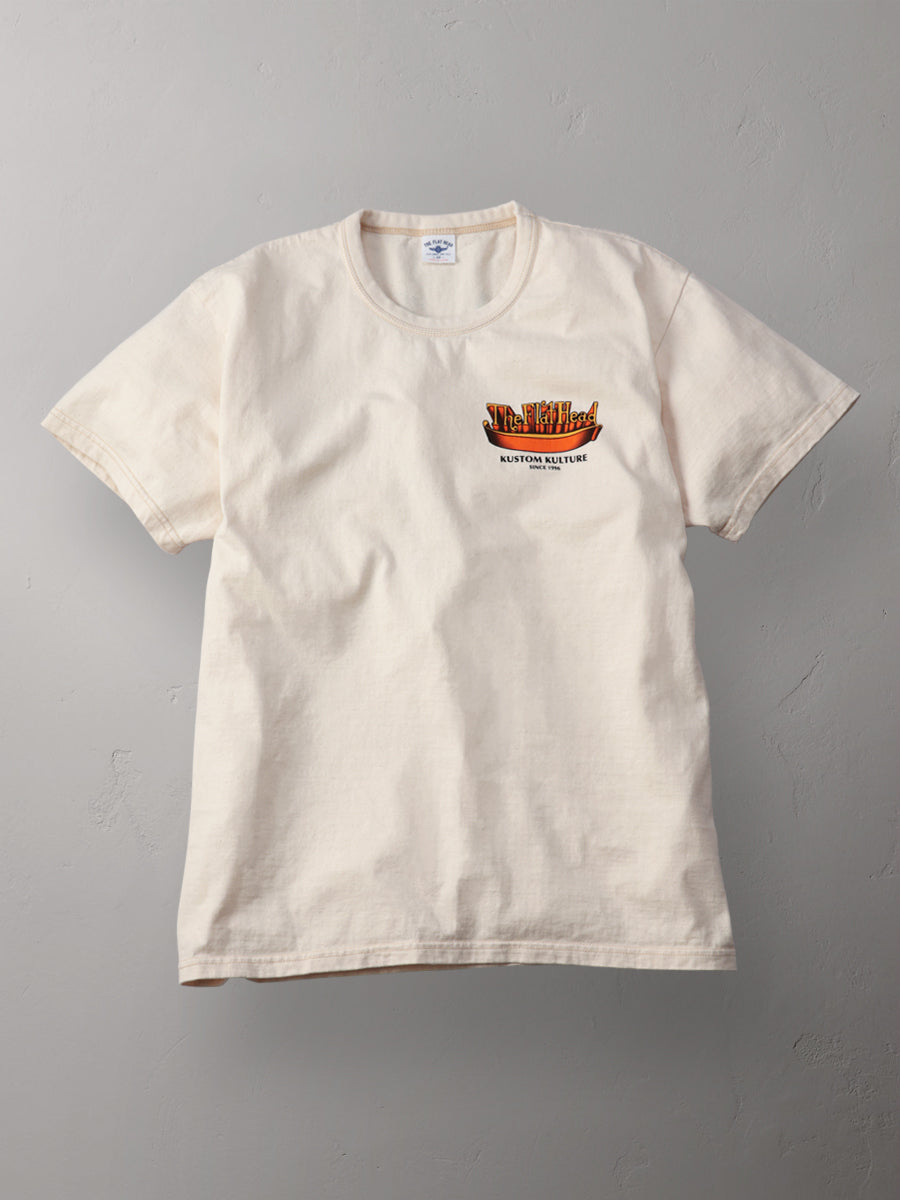 THE FLAT HEAD フラットヘッド 3本針の1本外し Tシャツ FN-THC-064