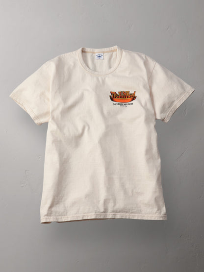 THE FLAT HEAD フラットヘッド 3本針の1本外し Tシャツ FN-THC-064
