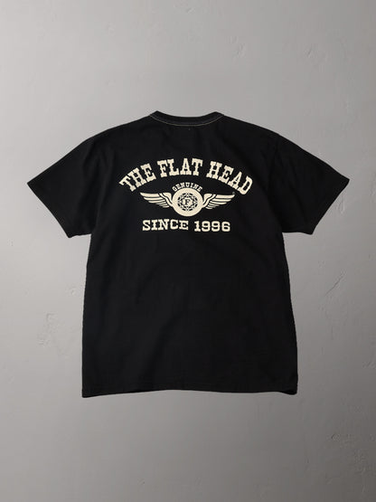 THE FLAT HEAD フラットヘッド 3本針の1本外し Tシャツ FN-THC-202 NEW