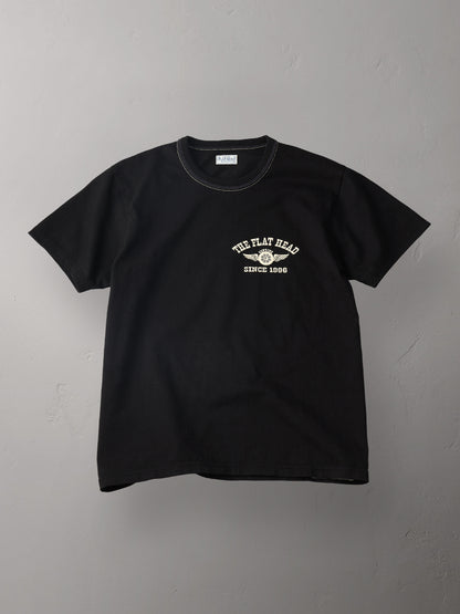 THE FLAT HEAD フラットヘッド 3本針の1本外し Tシャツ FN-THC-202