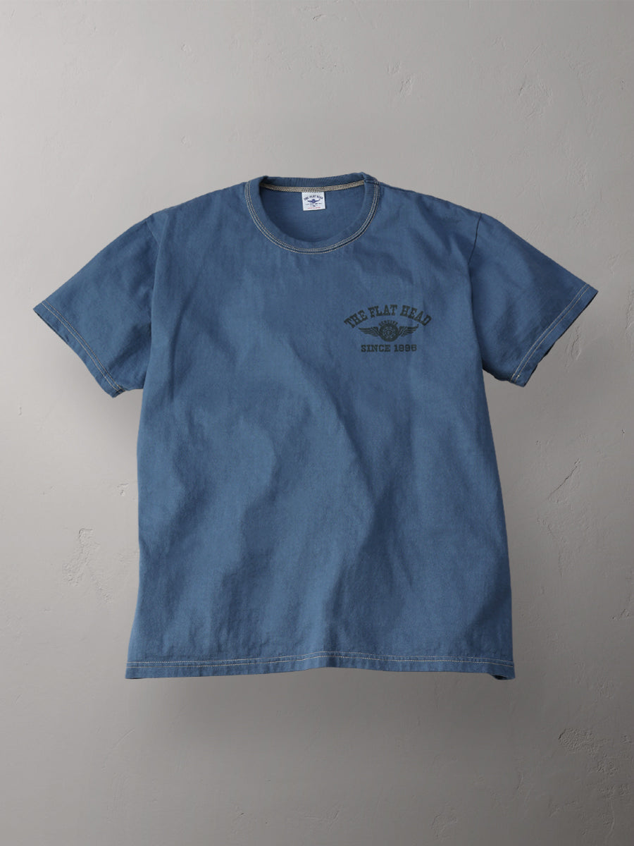 THE FLAT HEAD フラットヘッド 3本針の1本外し Tシャツ FN-THC-202