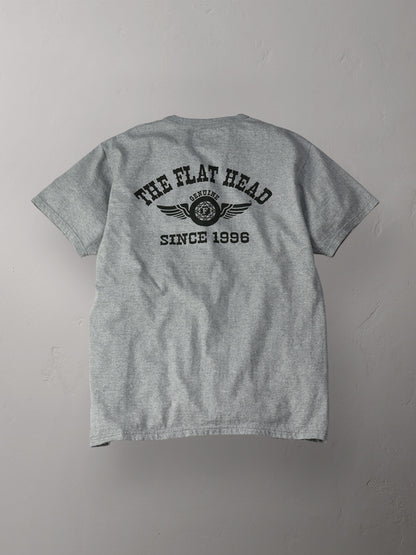 THE FLAT HEAD フラットヘッド 3本針の1本外し Tシャツ FN-THC-202