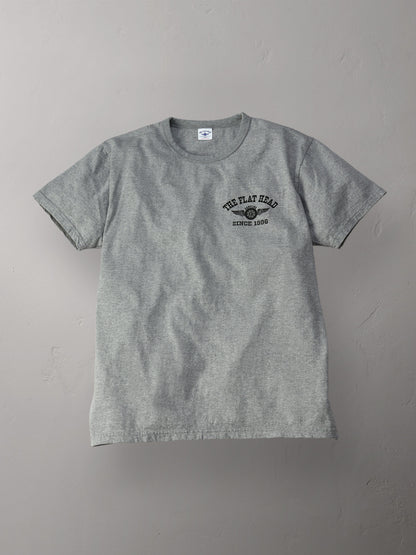 THE FLAT HEAD フラットヘッド 3本針の1本外し Tシャツ FN-THC-202