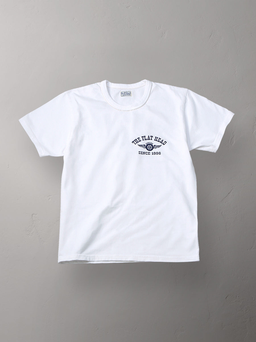 THE FLAT HEAD フラットヘッド 3本針の1本外し Tシャツ FN-THC-202