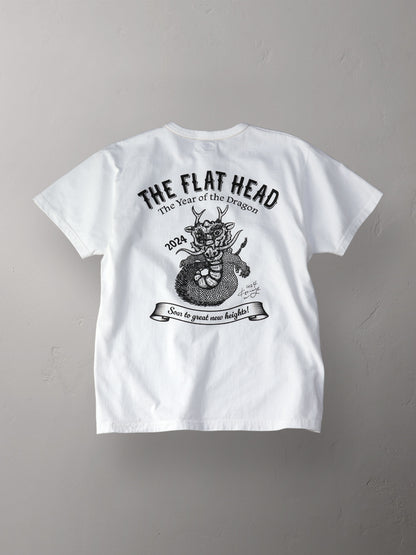 THE FLAT HEAD フラットヘッド 小松美羽 干支 Tシャツ 辰 FN-THC-KM15