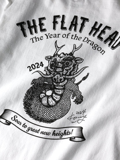 THE FLAT HEAD Flat Head Komatsu Miu Zodiac T-shirt Dragon FN-THC-KM15