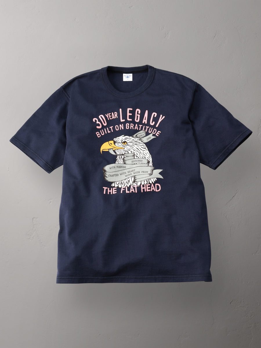 THE FLAT HEAD フラットヘッド 吊り生地 双糸 Tシャツ FN-TMC-105