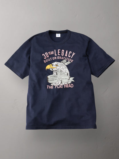 THE FLAT HEAD フラットヘッド 吊り生地 双糸 Tシャツ FN-TMC-105