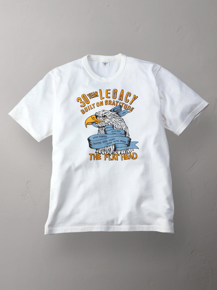 THE FLAT HEAD フラットヘッド 吊り生地 双糸 Tシャツ FN-TMC-105