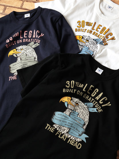 THE FLAT HEAD フラットヘッド 吊り生地 双糸 Tシャツ FN-TMC-105