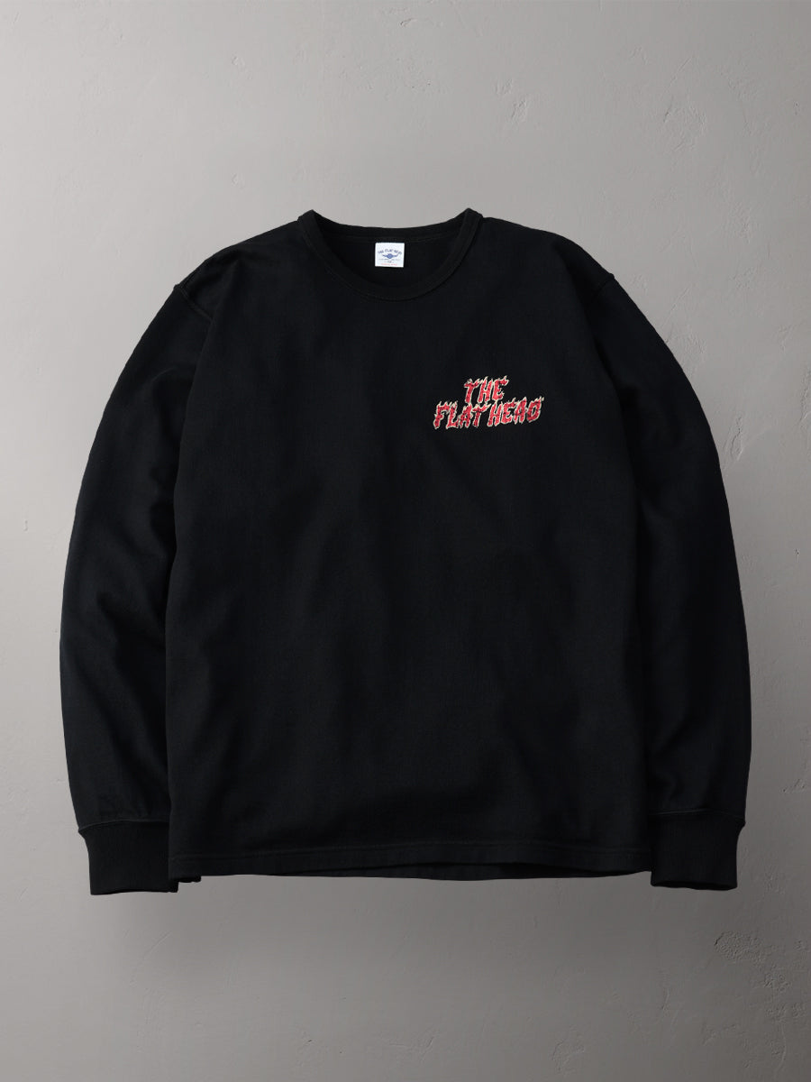 THE FLAT HEAD フラットヘッド 吊り生地 双糸 ロングスリーブTシャツ FN-TML-103