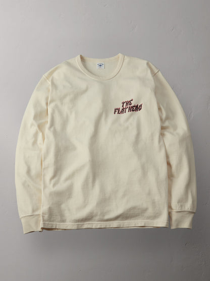 THE FLAT HEAD フラットヘッド 吊り生地 双糸 ロングスリーブTシャツ FN-TML-103