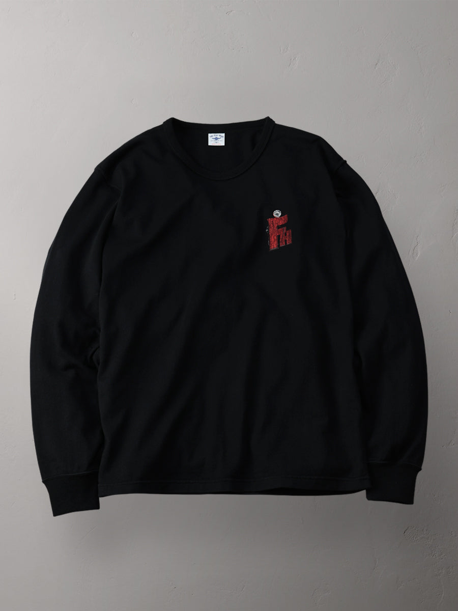 THE FLAT HEAD フラットヘッド 吊り生地 双糸 ロングスリーブTシャツ FN-TML-104