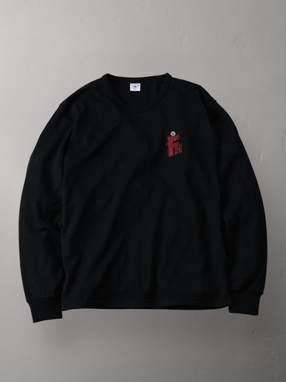 THE FLAT HEAD フラットヘッド 吊り生地 双糸 ロングスリーブTシャツ FN-TML-104