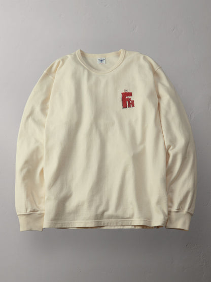 THE FLAT HEAD フラットヘッド 吊り生地 双糸 ロングスリーブTシャツ FN-TML-104