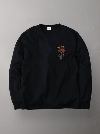 THE FLAT HEAD フラットヘッド 吊り生地 双糸 ロングスリーブTシャツ FN-TML-105